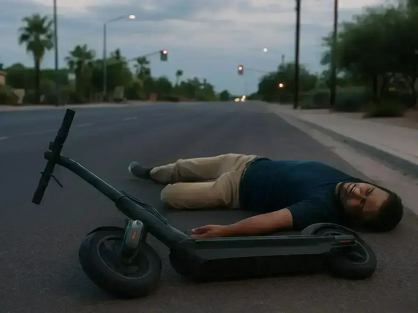 Phoenix Accident and Injury Law Firm helping pedestrian hurt by e-scooter near Tempe Beach Park