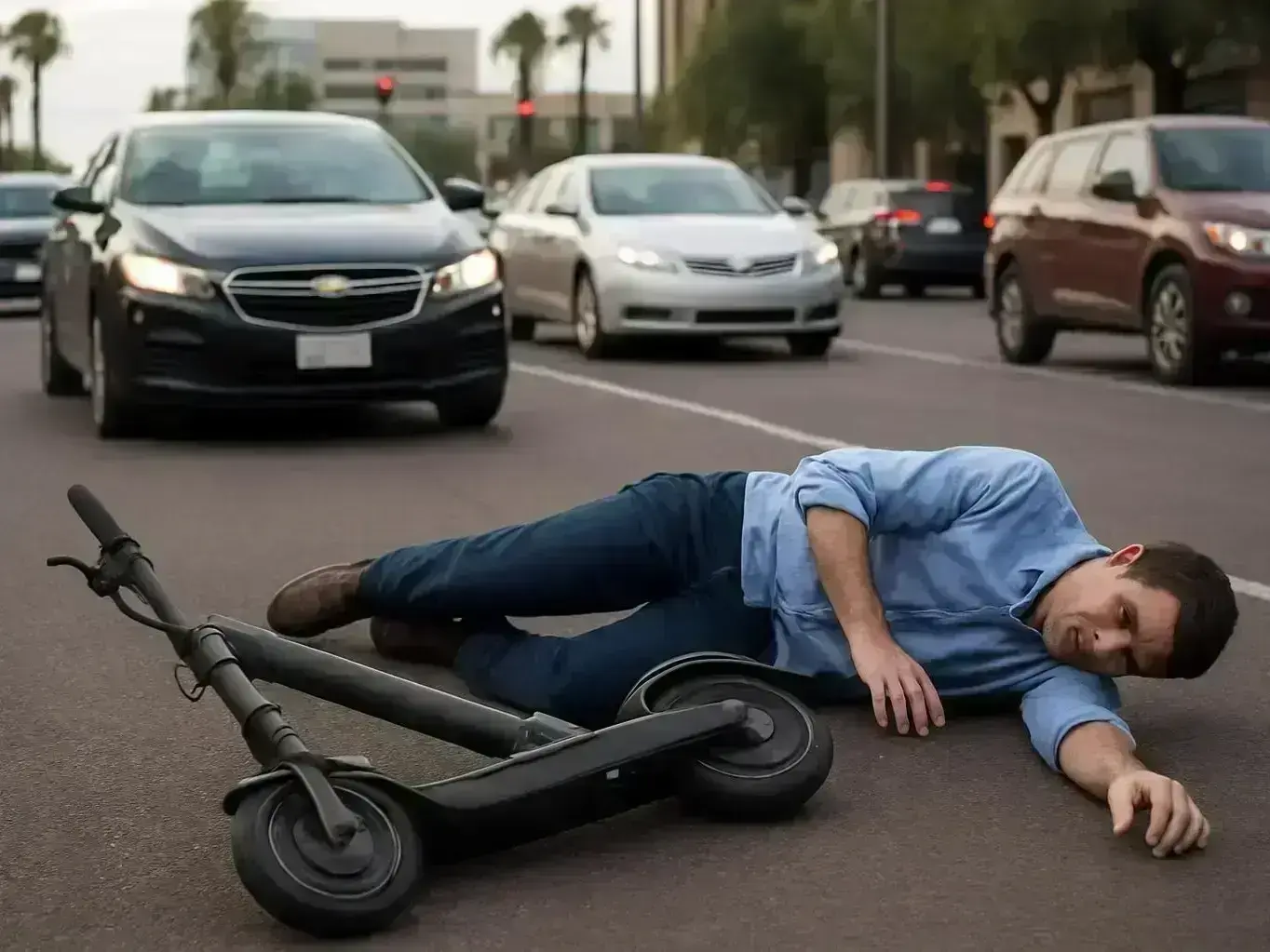 Queen Creek AZ brain injury claim meeting after e-scooter collision near Rittenhouse Road with local accident attorney