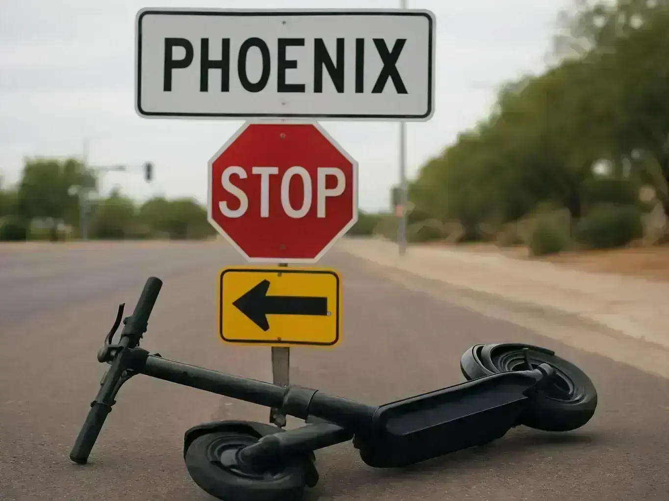 Legal team investigating e-scooter hit and run case in South Scottsdale near Scottsdale Road intersection
