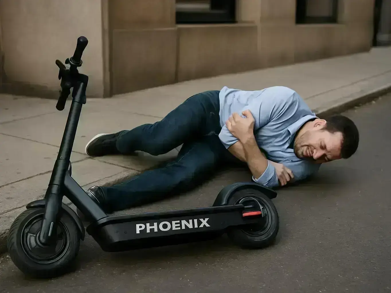 Gilbert Arizona attorney consulting client after e-scooter hit and run accident