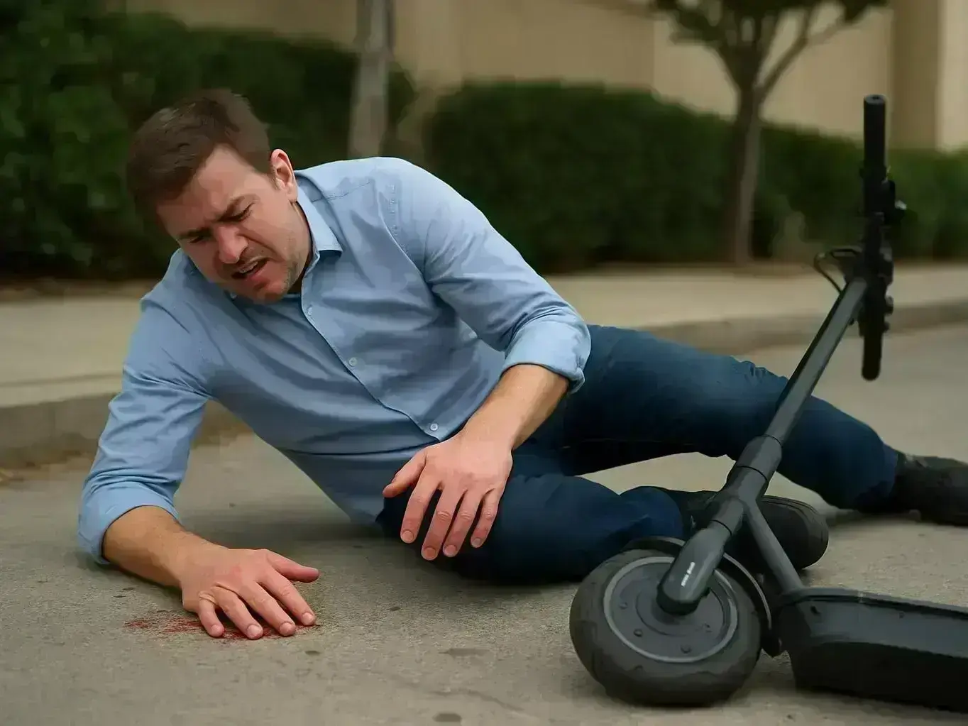 Legal team reviewing evidence for e-scooter accident case in Gilbert city streets